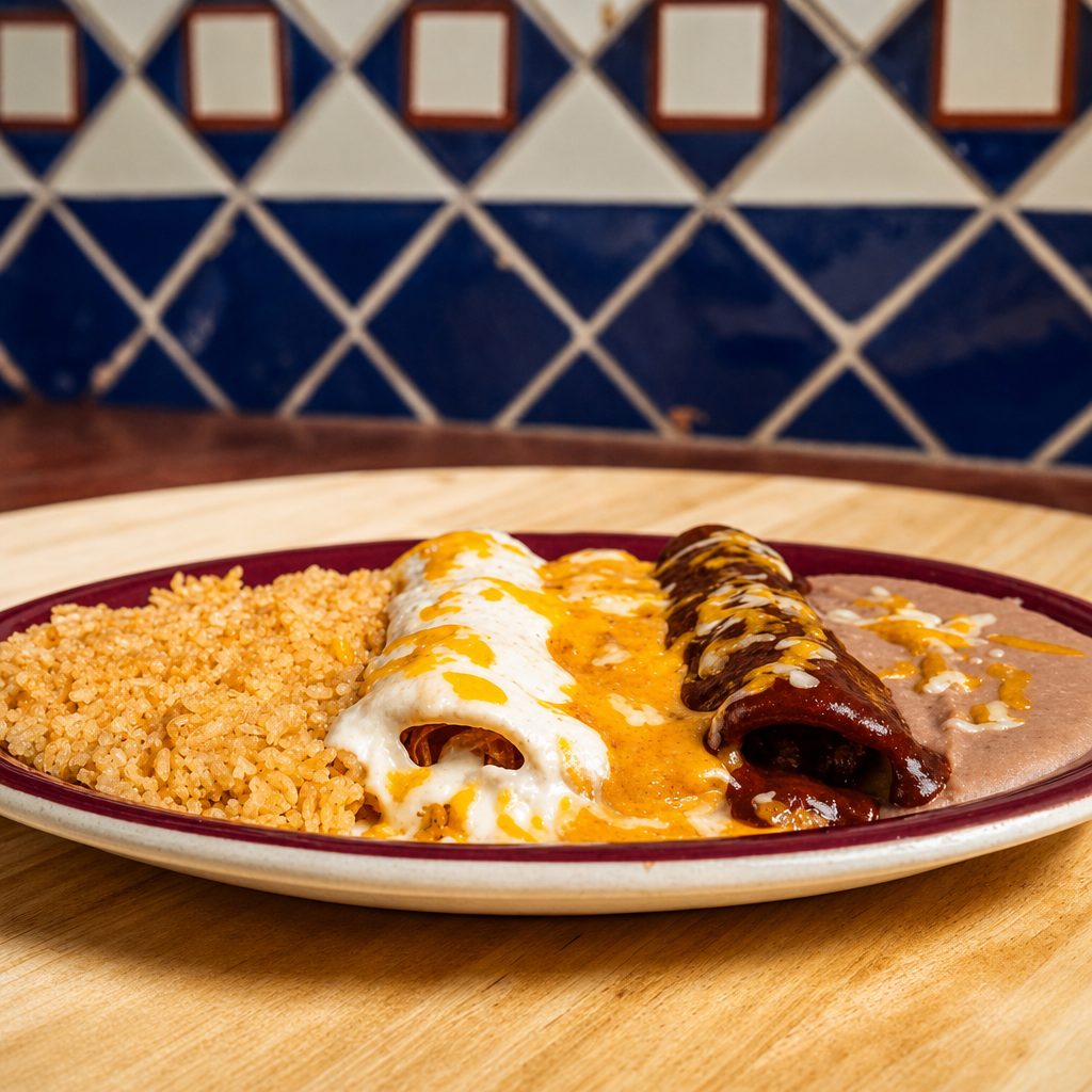 Enchilada Sampler.